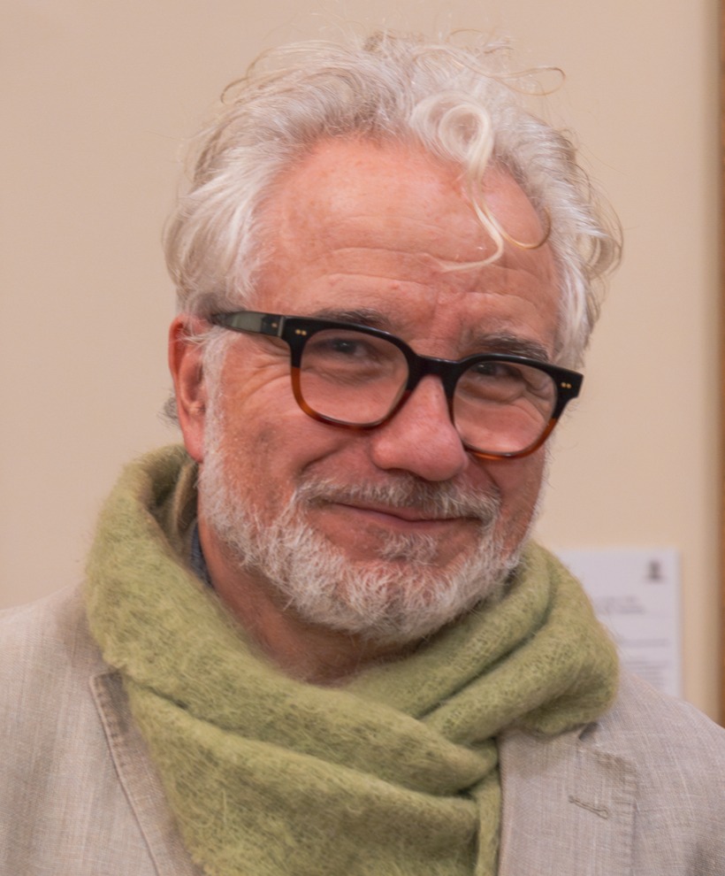 Photo of Philip Holliday in a green scarf