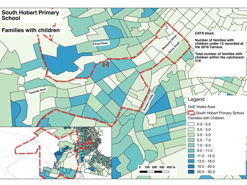 South Hobart Families with Children