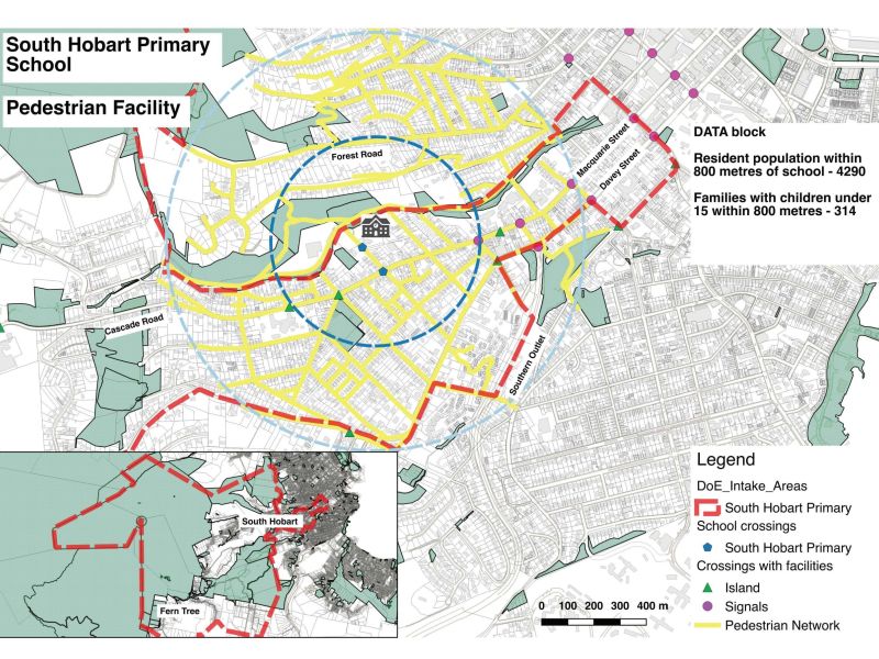 South Hobart Pedestrian Facilities